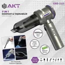 Akt Araç Süpergesi 2 Yıl Garantili 7 In 1 14000PA 3 Kademeli Vakumlu Üflemeli ENS-215