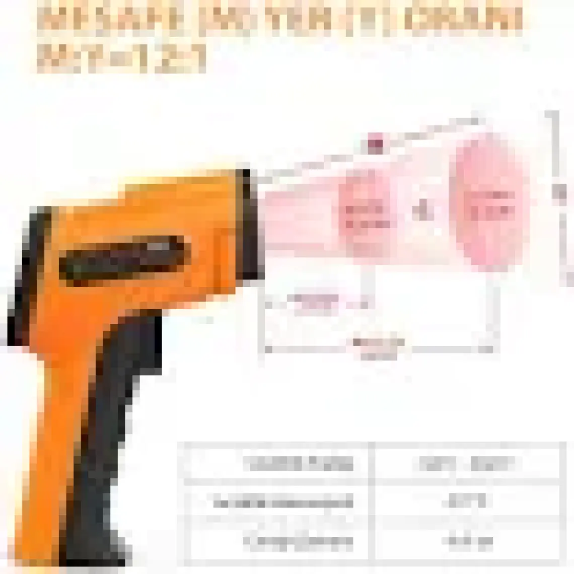 ThermoPro TP30 Endüstriyel Kızılötesi Katı-Sıvı Sıcaklık Ölçer