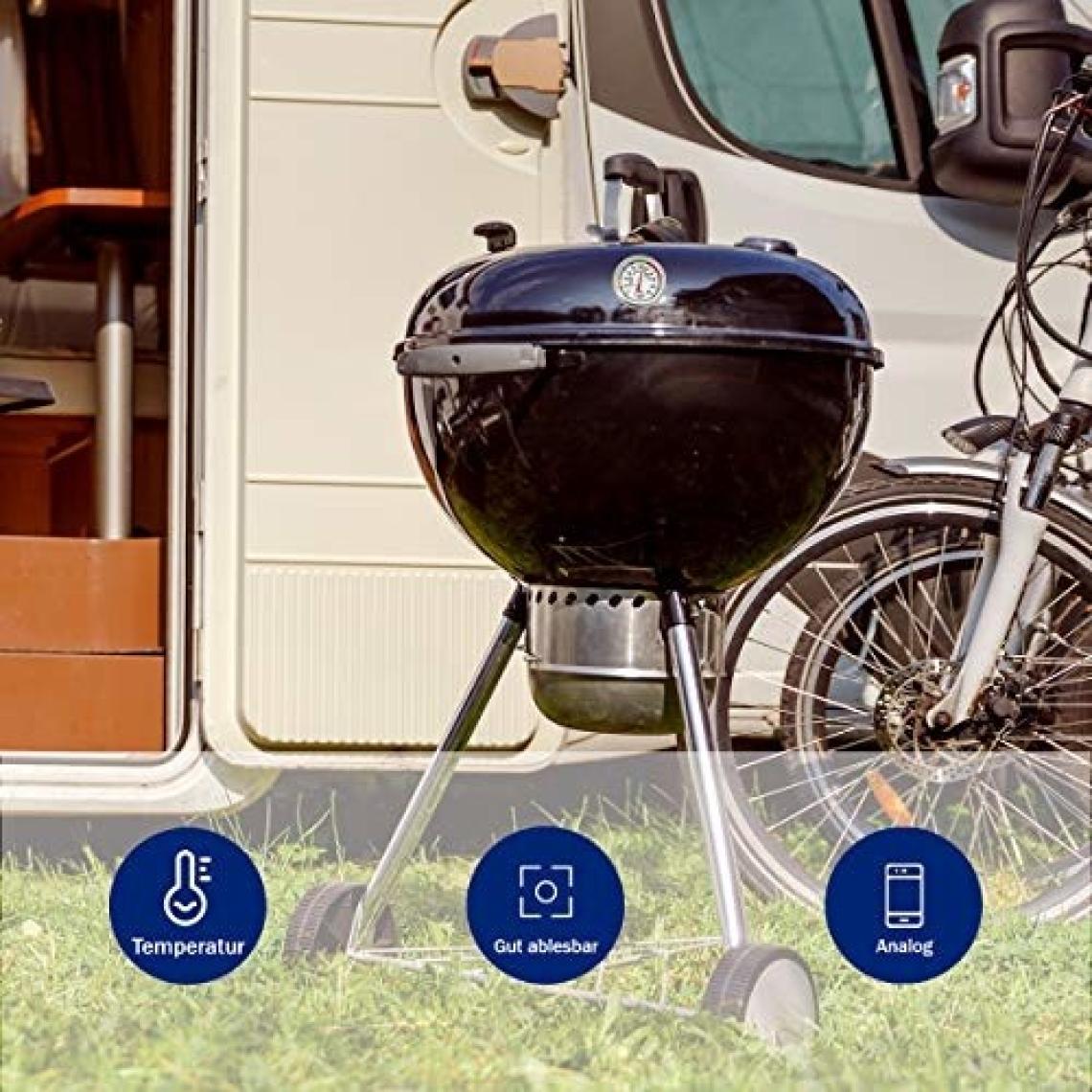 Tfa Dostmann 500 C° Derece Barbekü, Mangal, Smoker, Duman Fırını, Fırın, Izgara, Bbq Termometresi TM832.1024