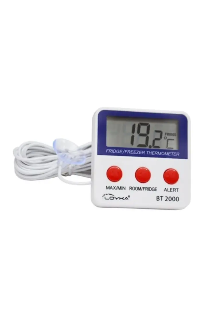 Loyka BT-2000 Alarmlı ve Mıknatıslı Buzdolabı Termometresi