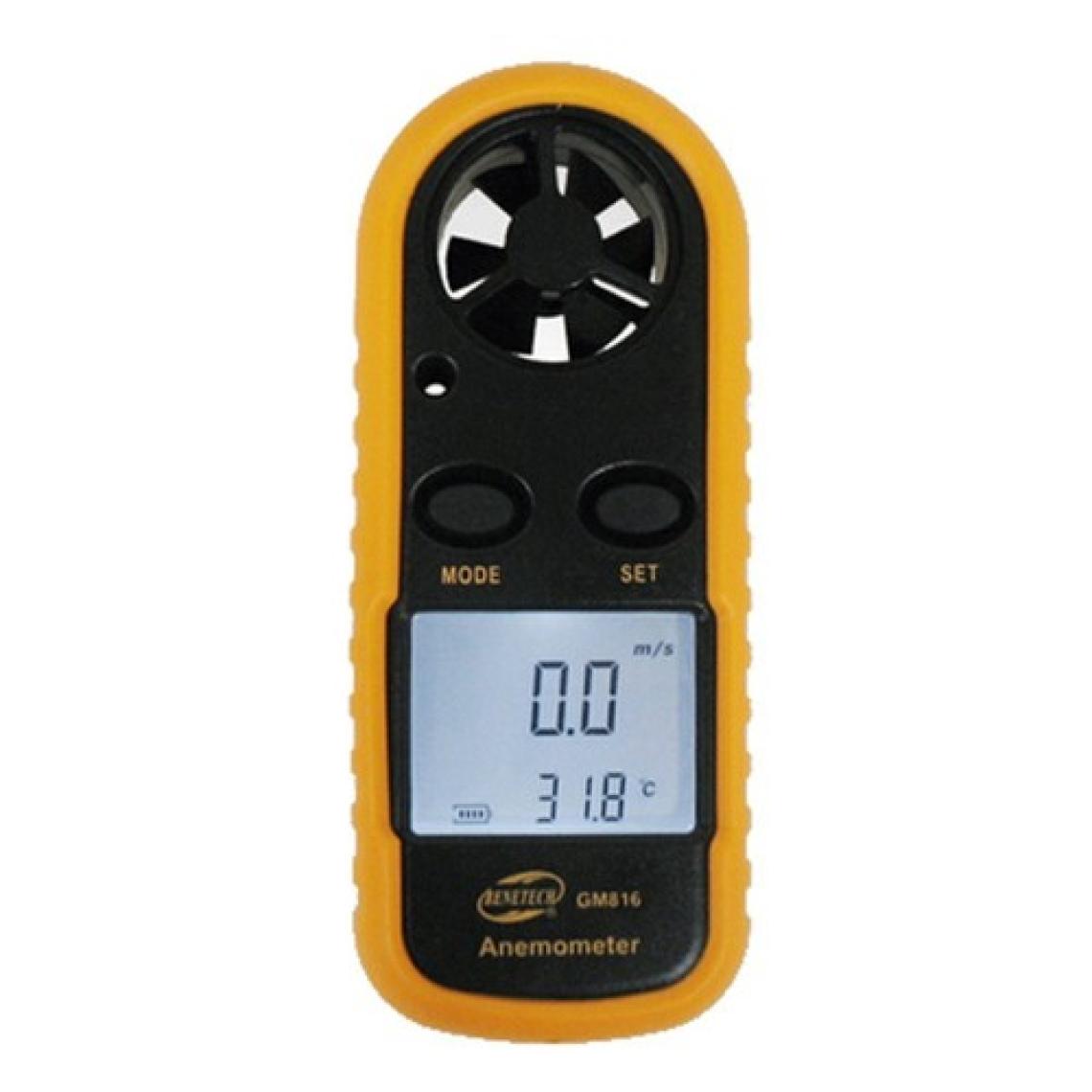 BENETECH Anemometre Termometreli Hava Akım Ölçer