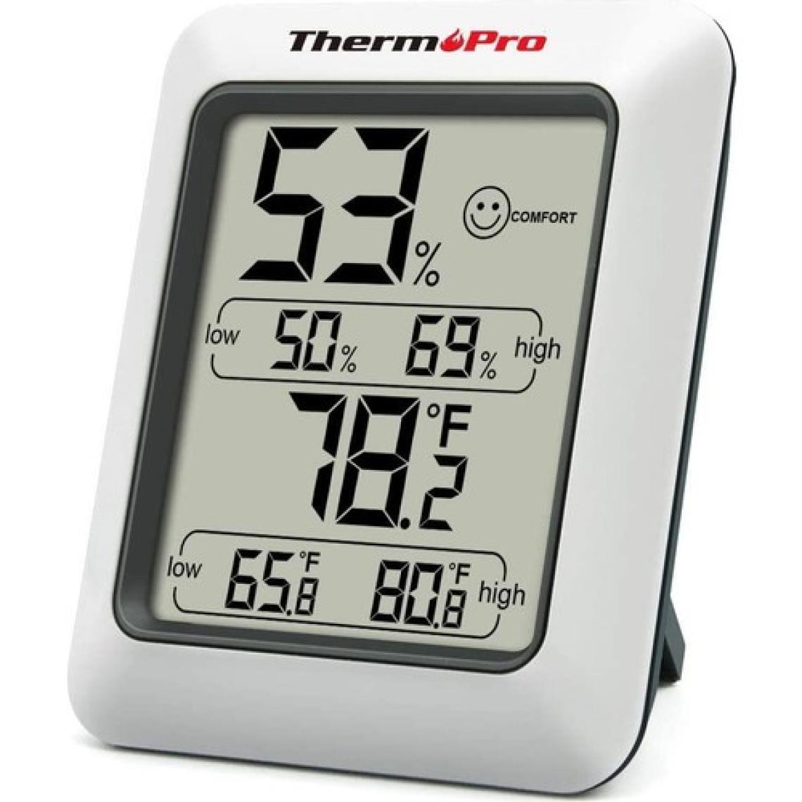 Thermo Pro Thermopro TP50 Termometre Iç Mekan Dijital Isı ve Nem Ölçer