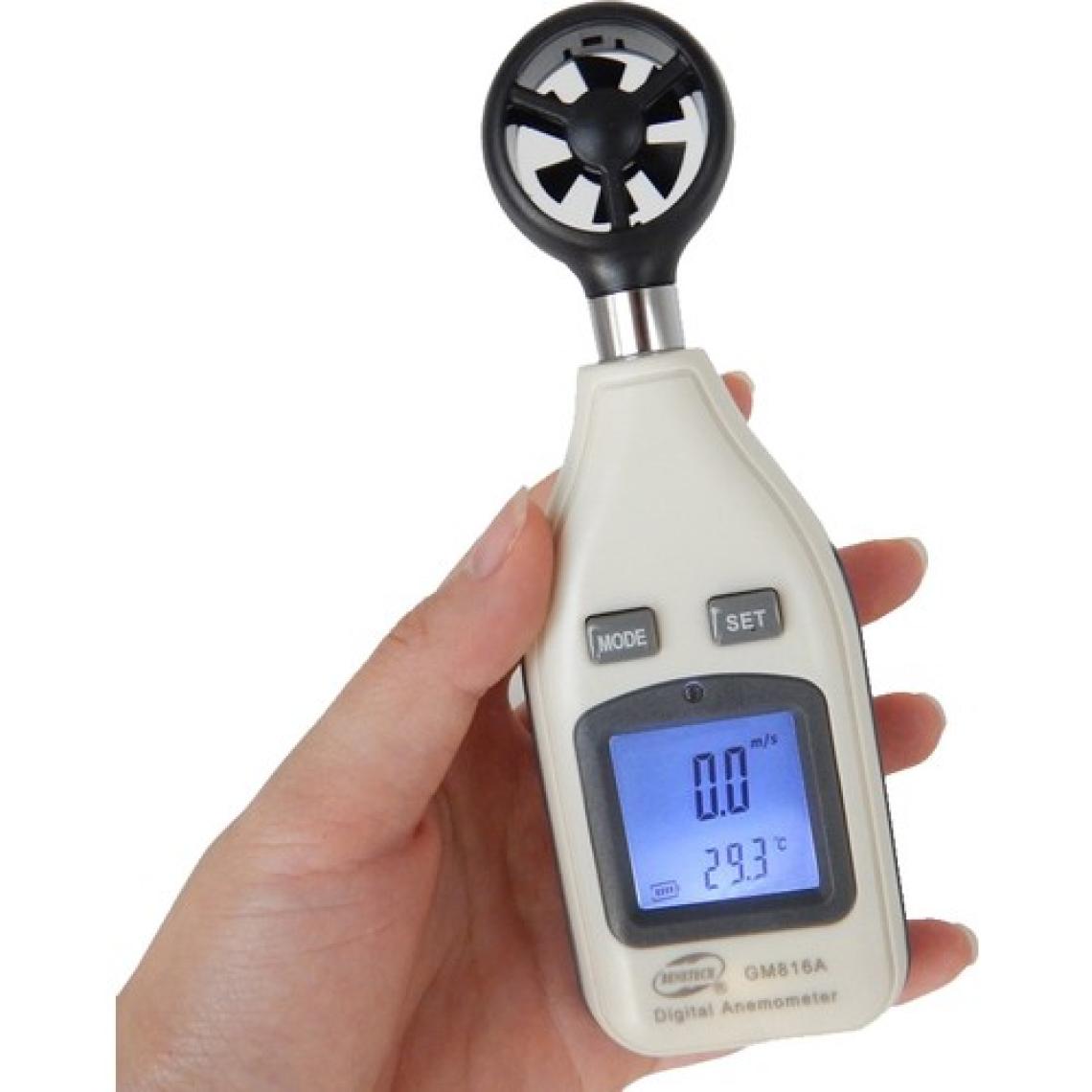 Benetech Anemometre Termometreli Hava Akım Ölçer Thr186