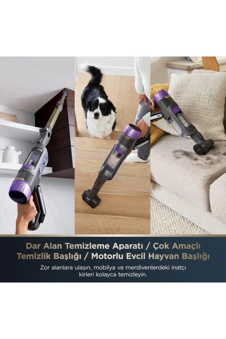 Shark Powerdetect Clean&empty Pet Başlıklı Şarjlı Dikey Süpürge