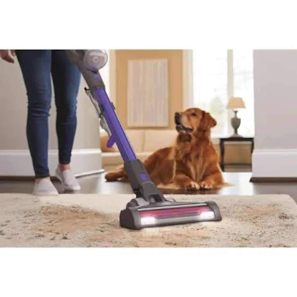 Black & Decker Süpürge Dik BHFEV362DP-QW Mor