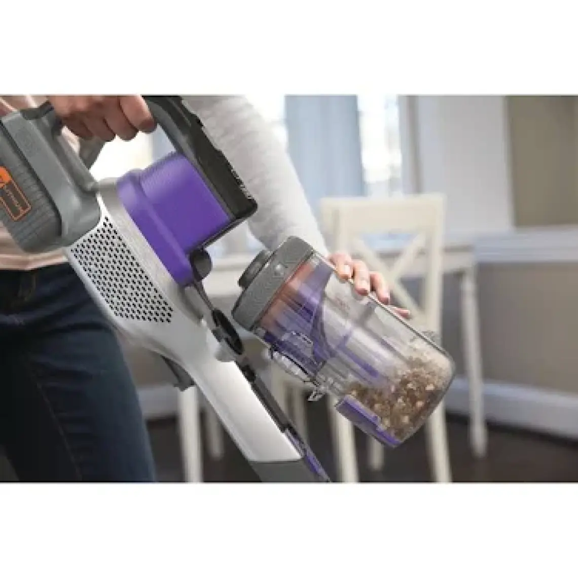 Black & Decker Süpürge Dik BHFEV362DP-QW Mor