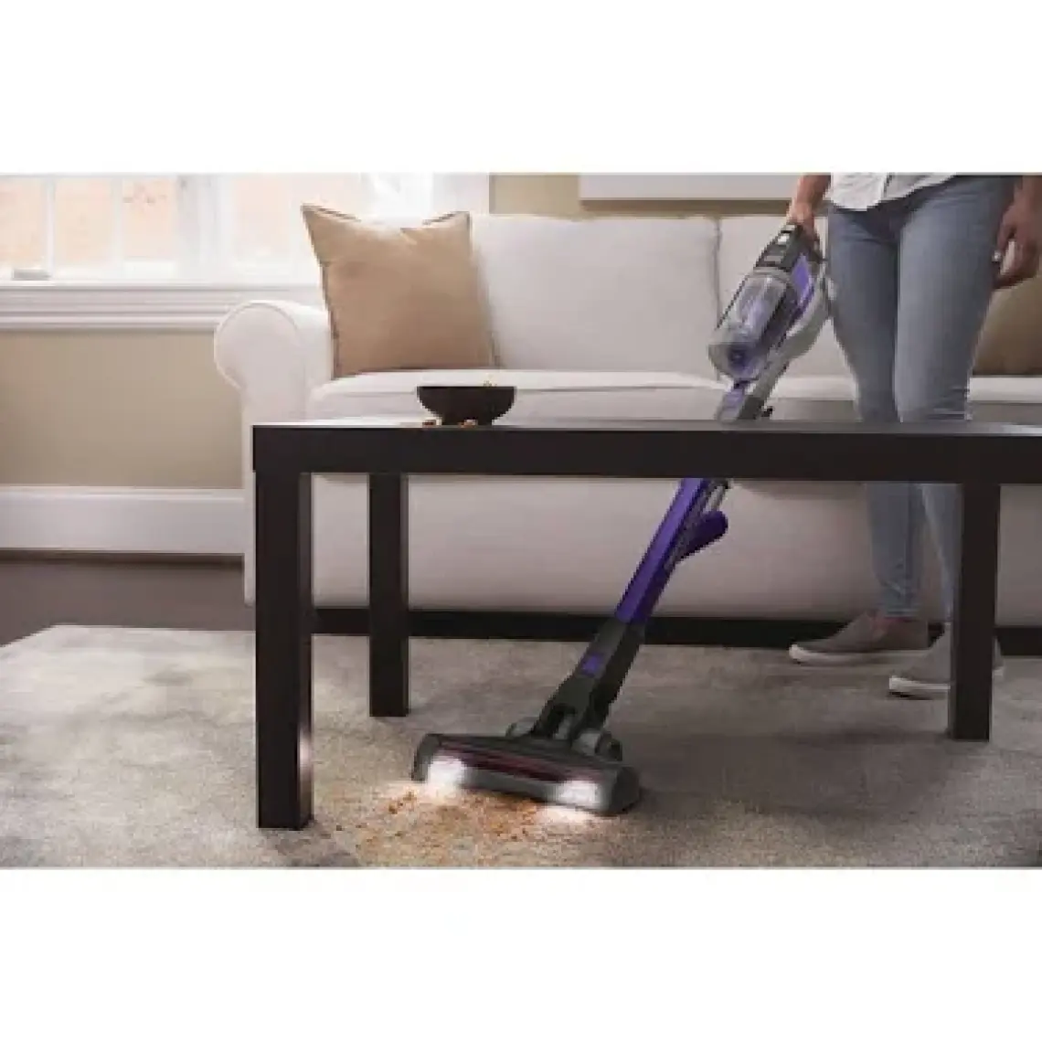 Black & Decker Süpürge Dik BHFEV362DP-QW Mor