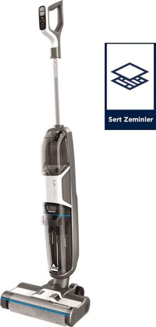 Bissell 3641N Crosswave Hf3 Cordless Pro Yüksek Vakumlu Kablosuz Sert Zemin Süpürme ve Silme Makinesi