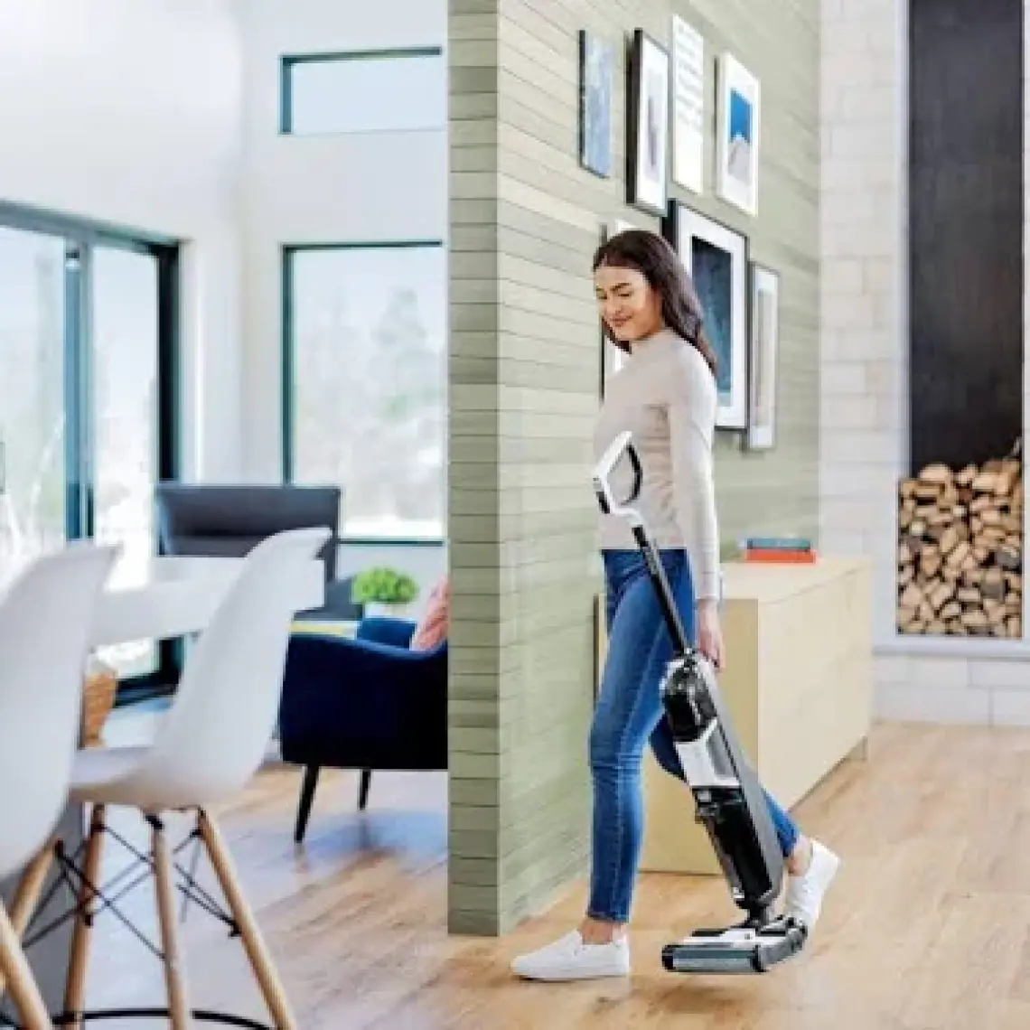 Bissell 3641N Crosswave Hf3 Cordless Pro Yüksek Vakumlu Kablosuz Sert Zemin Süpürme ve Silme Makinesi