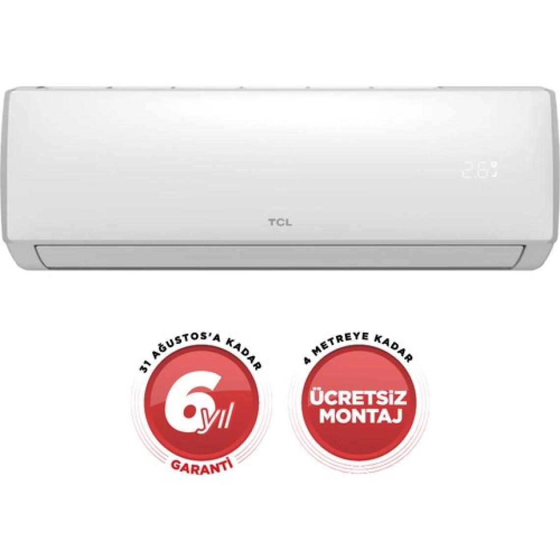 TCL Elite Plus A++ TAC-12CHSD/XA73I Inverter 12000 Btu Wifi 4 Yöne Otomatik Üflemeli Duvar Tipi Klima