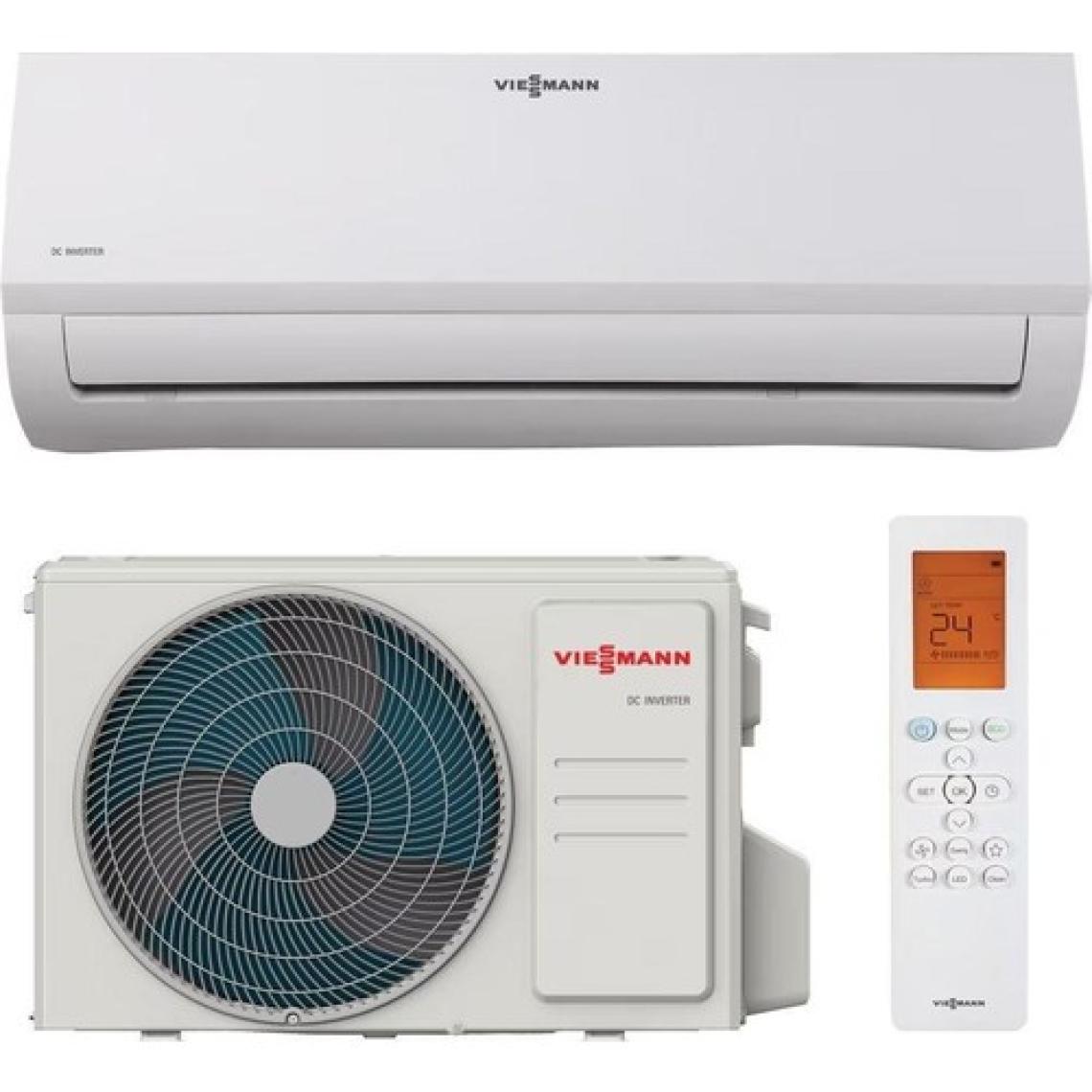 Viessmann Vitoclima 050-S/HE Pro+ Serisi (2025 Yeni Seri ) 18000 Btu Inverter Duvar Tipi Klima (Montaj Dahil)