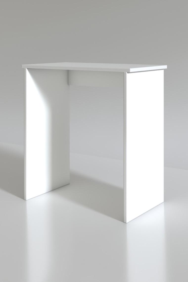 Suntalam bilgisayar çalışma masası çambudivip 075*070*40 byz ofis sekreter laptop Modern Beyaz 40 c