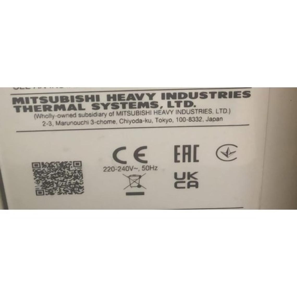Mitsubishi Heavy SRK25ZSP-W(S) A 9000 BTU/h Inverter Duvar Tipi Klima