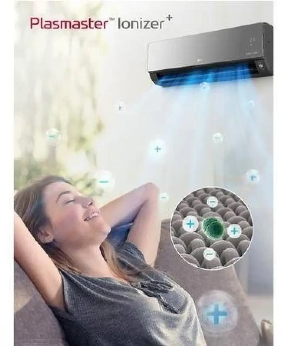 LG Uv Artcool R32 S3-M12JARGA A++ 12000 BTU/h Inverter Duvar Tipi Klima