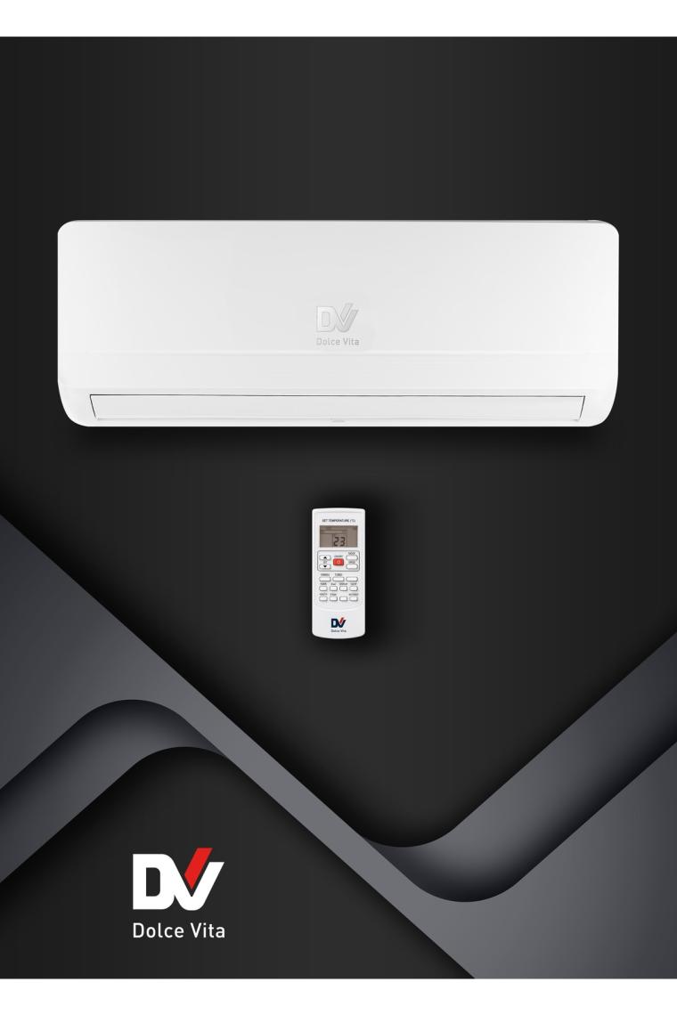 Dolce Vita 12 A++ 12000 BTU Inverter Duvar Tipi Klima - Montaj Dahil