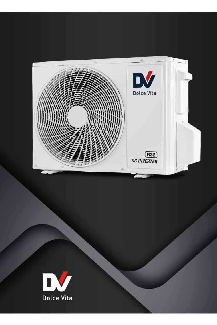 Dolce Vita 12 A++ 12000 BTU Inverter Duvar Tipi Klima - Montaj Dahil
