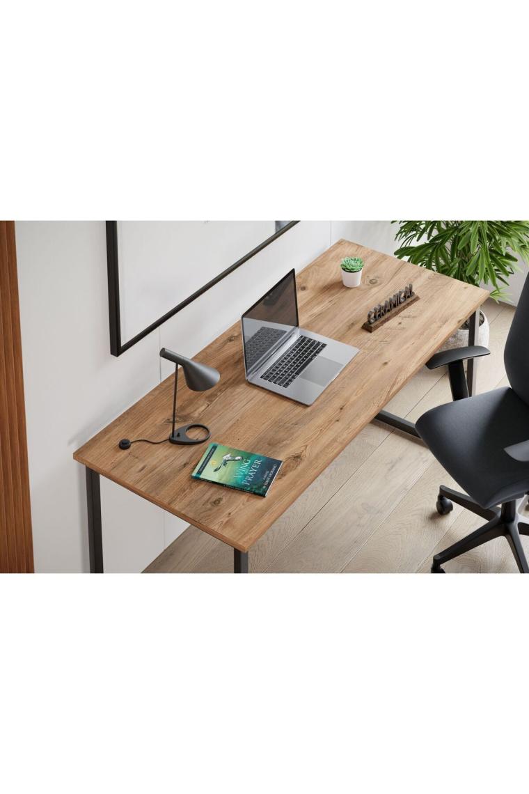 Çalışma Masası Bilgisayar Masası Ofis Masası - Atlantik Çam 60 X 140 Cm