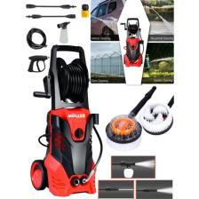 Alman 205 Bar Max Power Control Profesyonel Yüksek Basınçlı Bahçe ve Oto Yıkama Makinesi