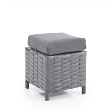 Eren Rattan Puflu Bahçe Balkon Takımı 3+1+1 Antrasit