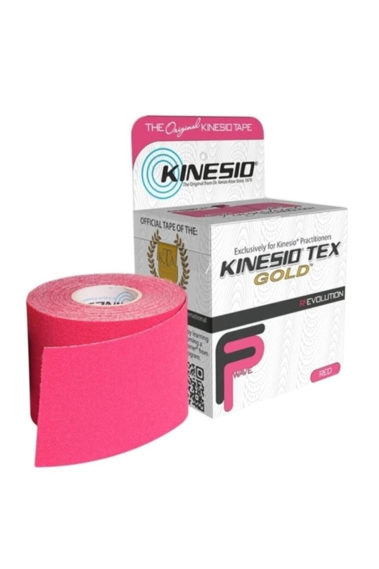 Kinesio Gold FP 5cmx5m Sporcu Ağrı Bandı Kırmızı
