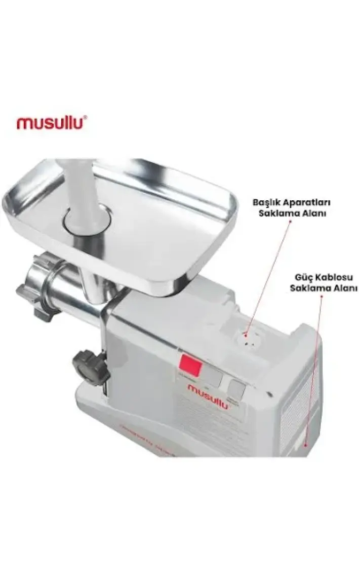 Musullu 1800W Et Kıyma Makinası