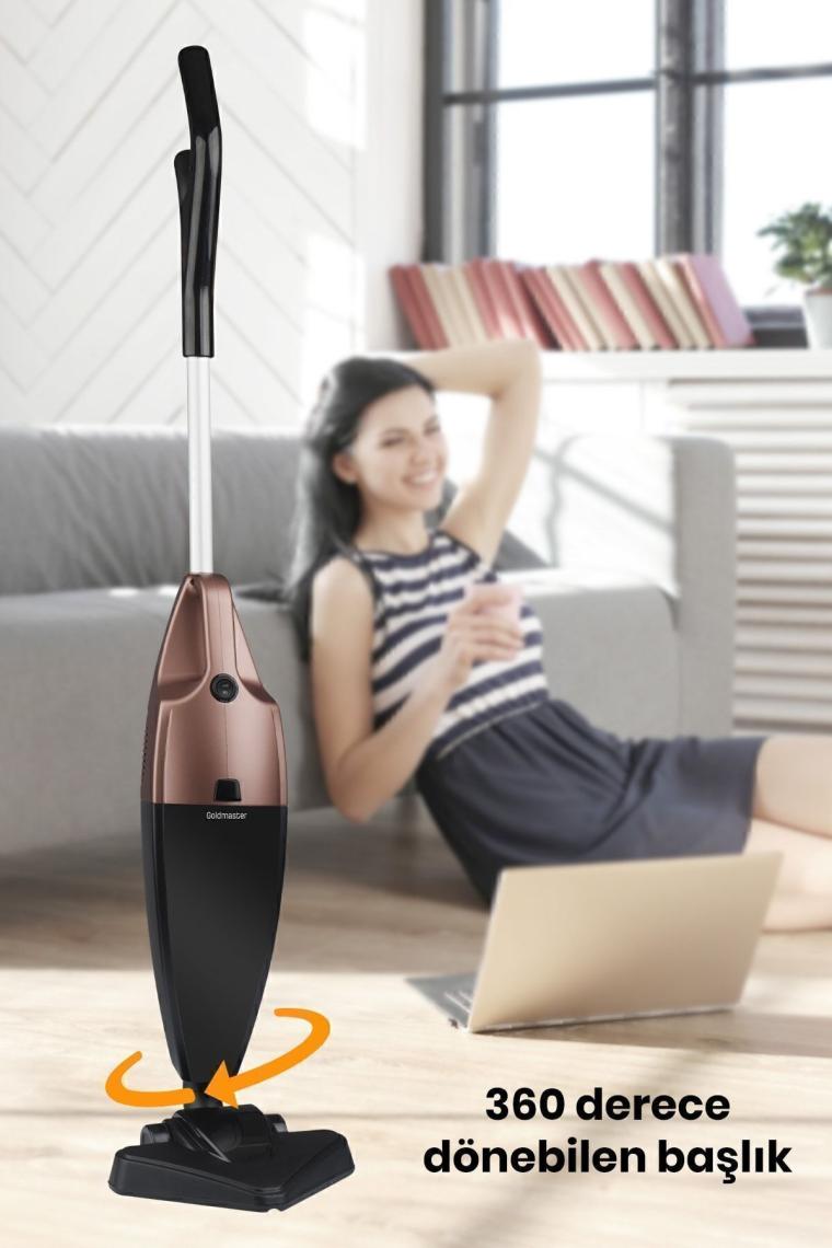 Vakum 2 Litre Geniş Hazneli 800 Watt Yıkanabilir Filtreli 2 In 1 Dikey Ve Elde Elektrikli Süpürge