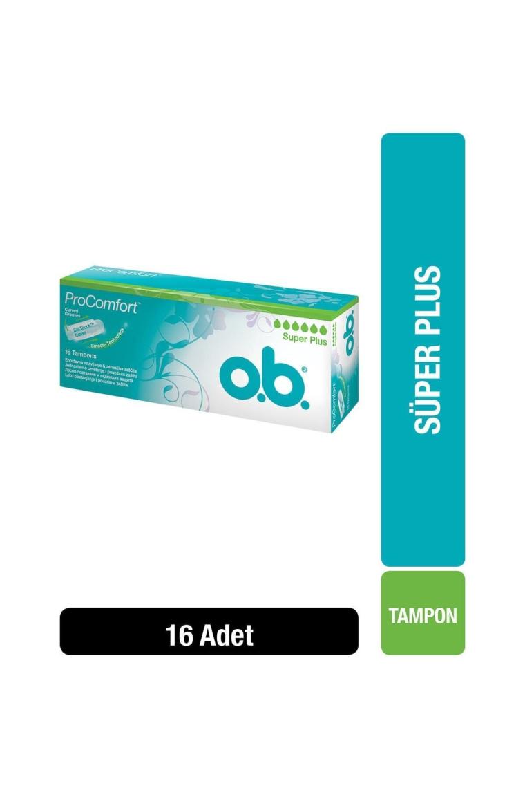 Tampon Süper Plus 16'lı