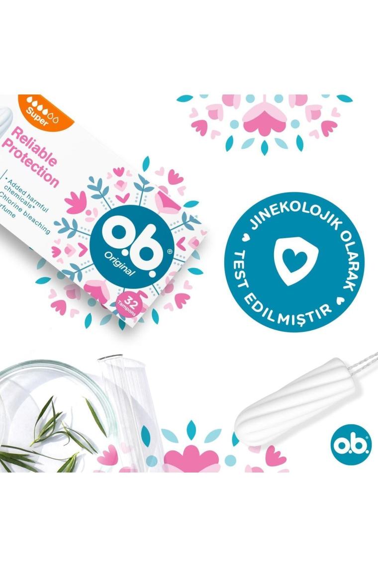 Original Super Tampon 32'li Paket