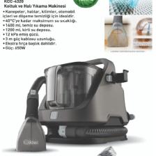 Kiwi KCC-4320 Koltuk ve Halı Yıkama Makinesi Siyah