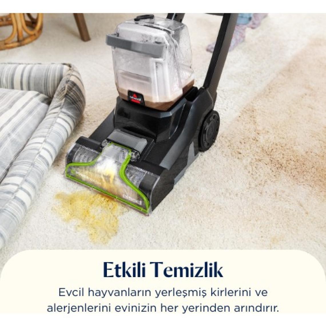 Bissell Powerwash Pet Evcil Hayvanlı Evlere Özel Halı – Koltuk Yıkama Makinesi