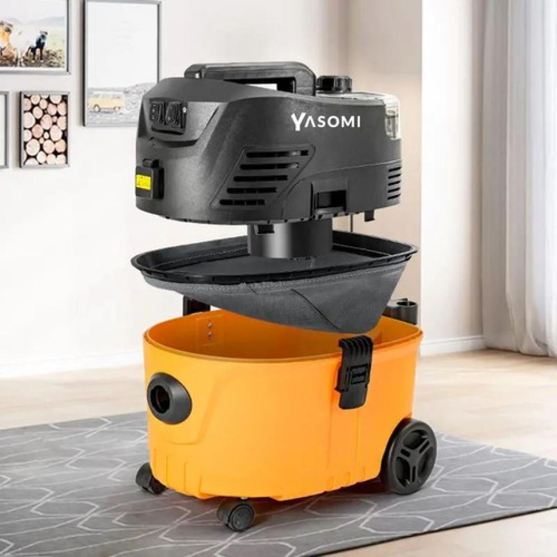 Yasomi Polish Vacum Cleaner 3ü1 Arada Islak-Kuru ve Buharlı Tam Koruma Temizlik Süpürgesi