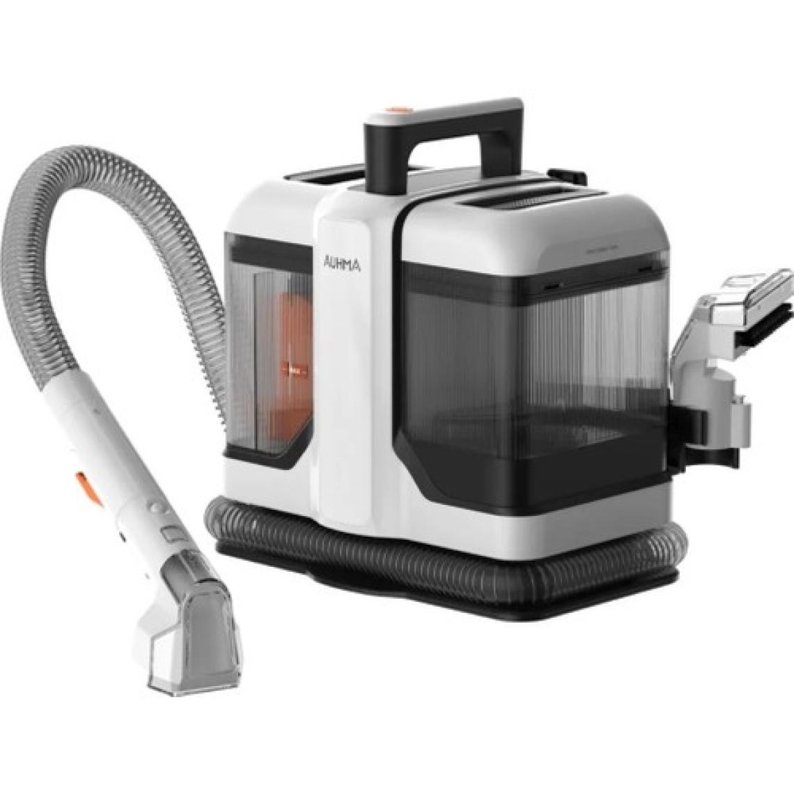 Auhma 450W Halı Koltuk Leke Çıkarıcı ve Araç Içi Leke Temizleme Makinesi Beyaz