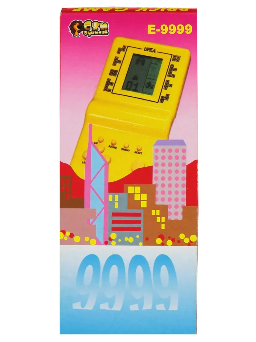Nostaljik El Atarisi Tetris Kırmızı