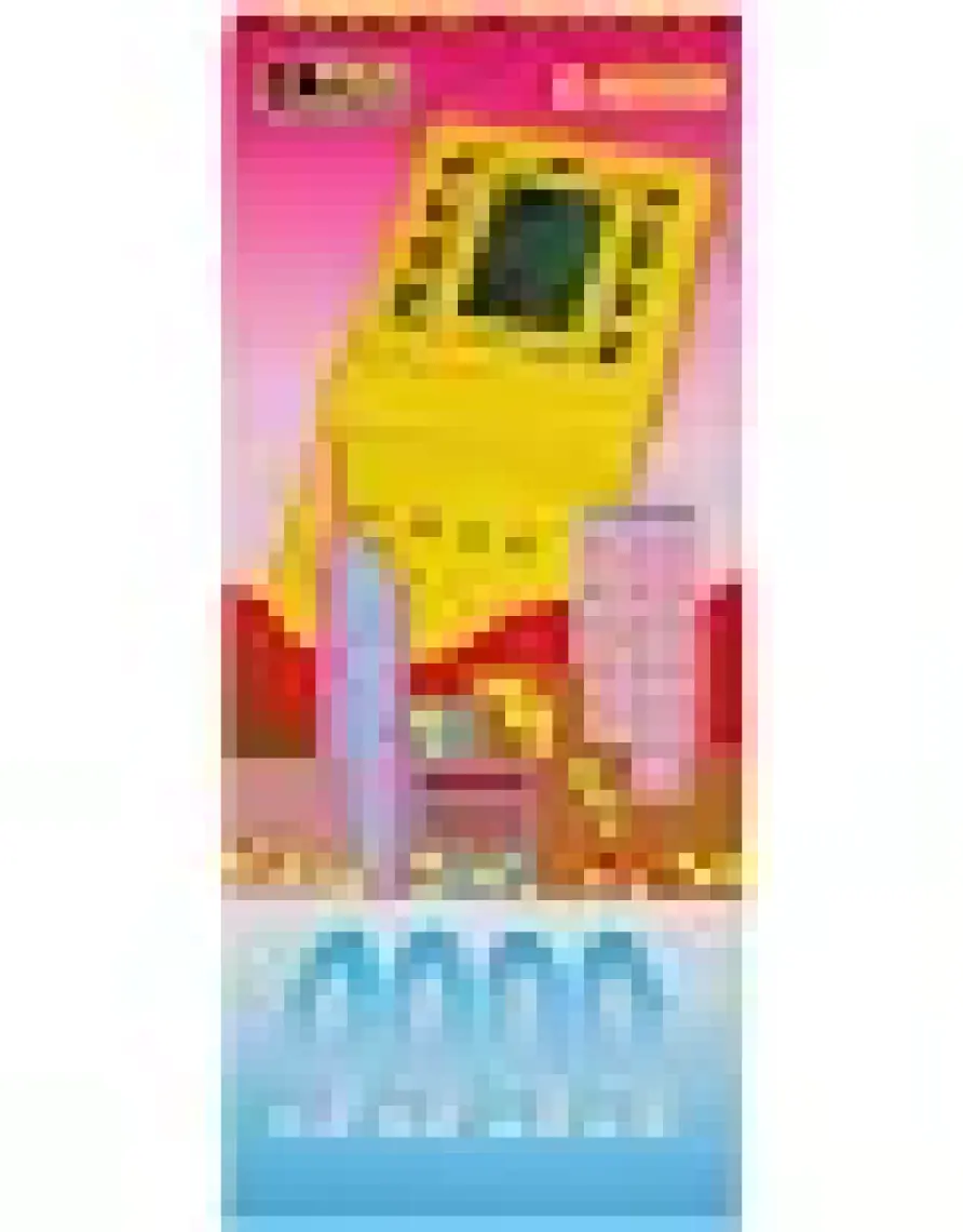 Nostaljik El Atarisi Tetris Kırmızı