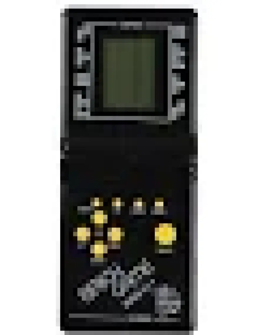 Nostaljik El Atarisi Tetris Kırmızı