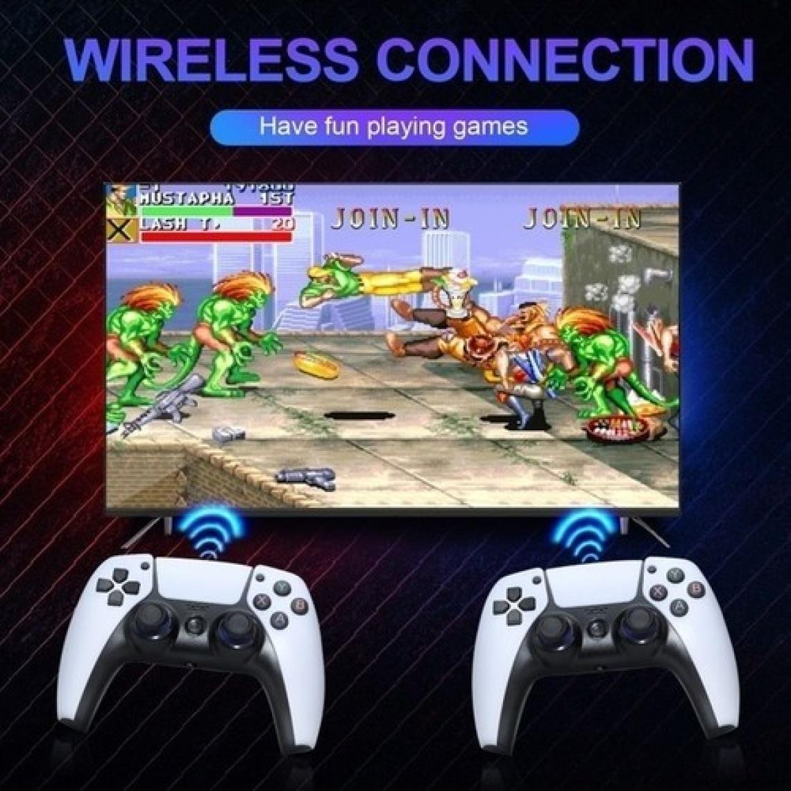 Konsol Plus 4K Game Stick Retro Tv Atari Kablosuz 2 Kollu 20000 Oyunlu