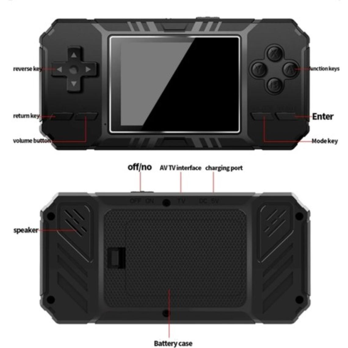 Ozmik S8 Game CONSOLE-520 Oyunlu Mini Atari Gamebox