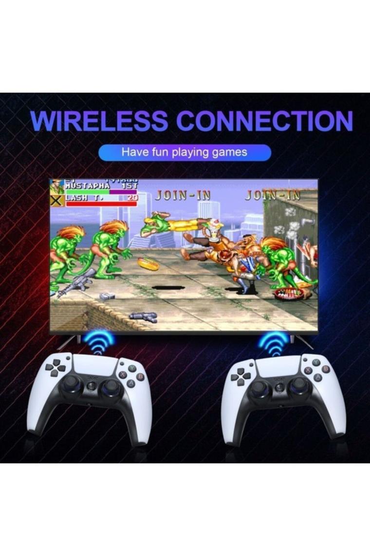Starx 4K Game Stick Retro Tv Atari Kablosuz 2 Kollu 20000 Oyunlu