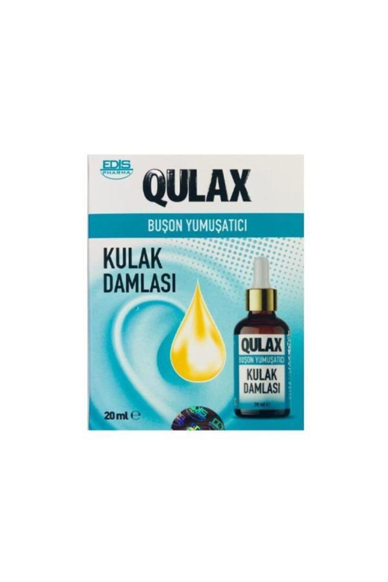 Qulax Buşon Yumuşatıcı Kulak Damlası 20 ml Ambalaj