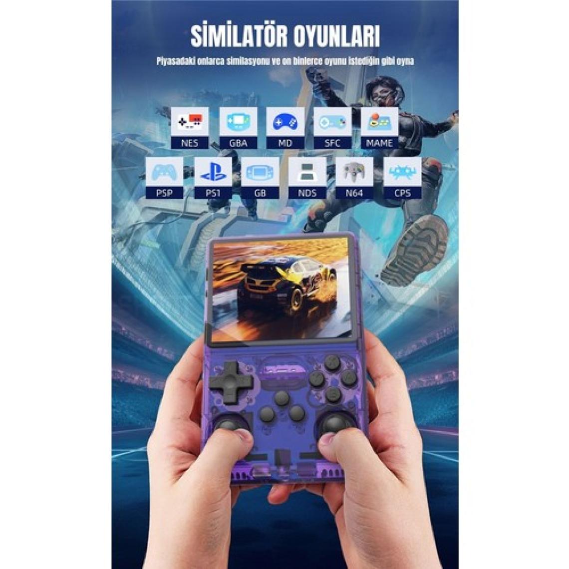 Retro Arcade R40S PRO ArkOS 2.0 +30.000 Oyunlu El Konsolu 256 GB