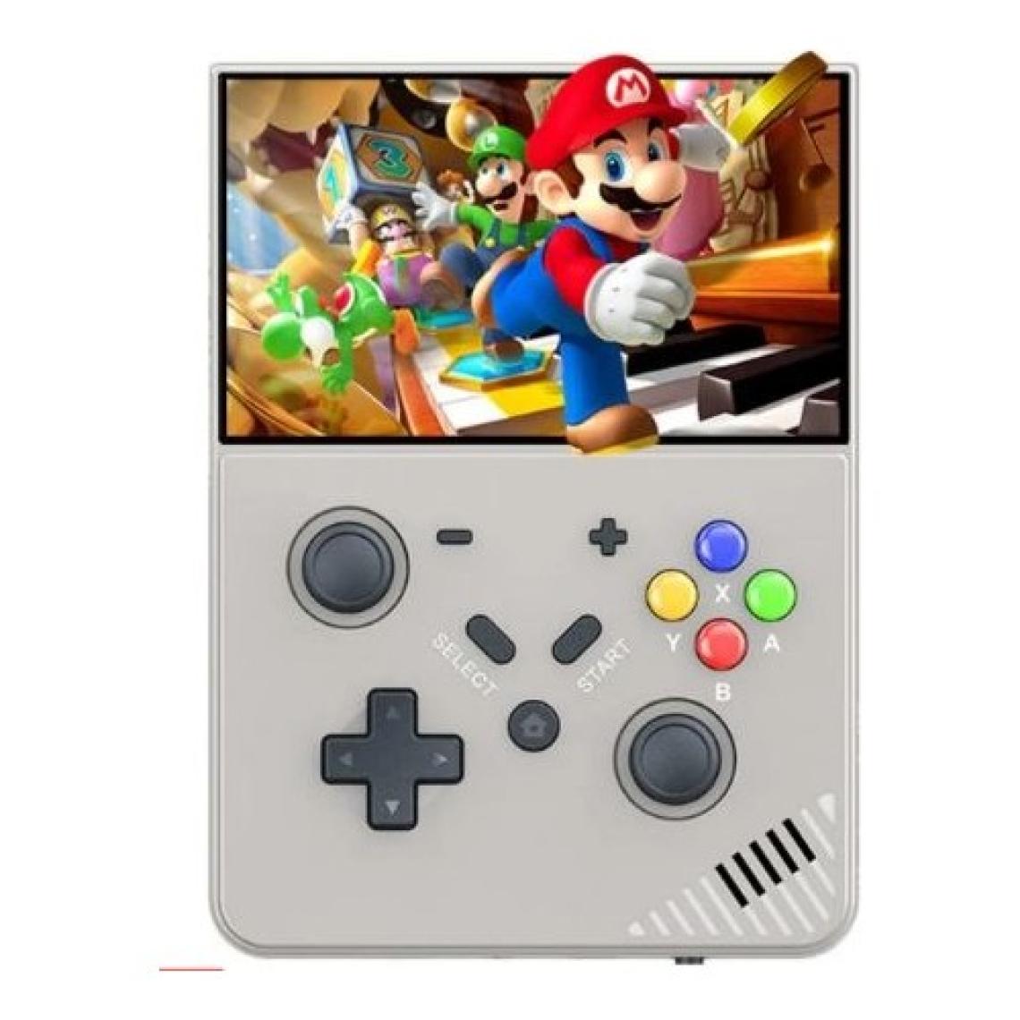Konsol Plus R43 Pro M18 Retro Taşınabili El Oyun Konsolu 20 000 Oyunlu Gri