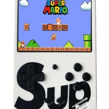 Cosmostech Sup Game Box Plus 400 Oyunlu Taşınabilir Mario Oyunlu Retro El Atarisi Beyaz