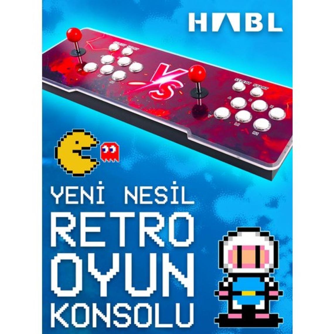 2025 Retro Arcade Oyun Konsolu 50500 Oyunlu Süper Box