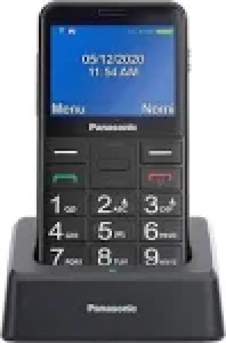 Panasonic Kx TU155 Exbn Tuşlu Cep Telefonu (2 Yıl Türkiye Distribütör Garantili) Siyah