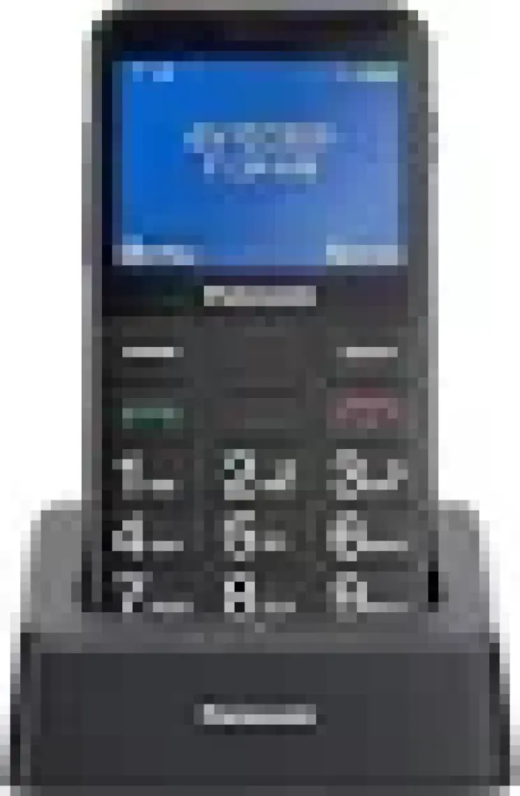 Panasonic Kx TU155 Exbn Tuşlu Cep Telefonu (2 Yıl Türkiye Distribütör Garantili) Siyah