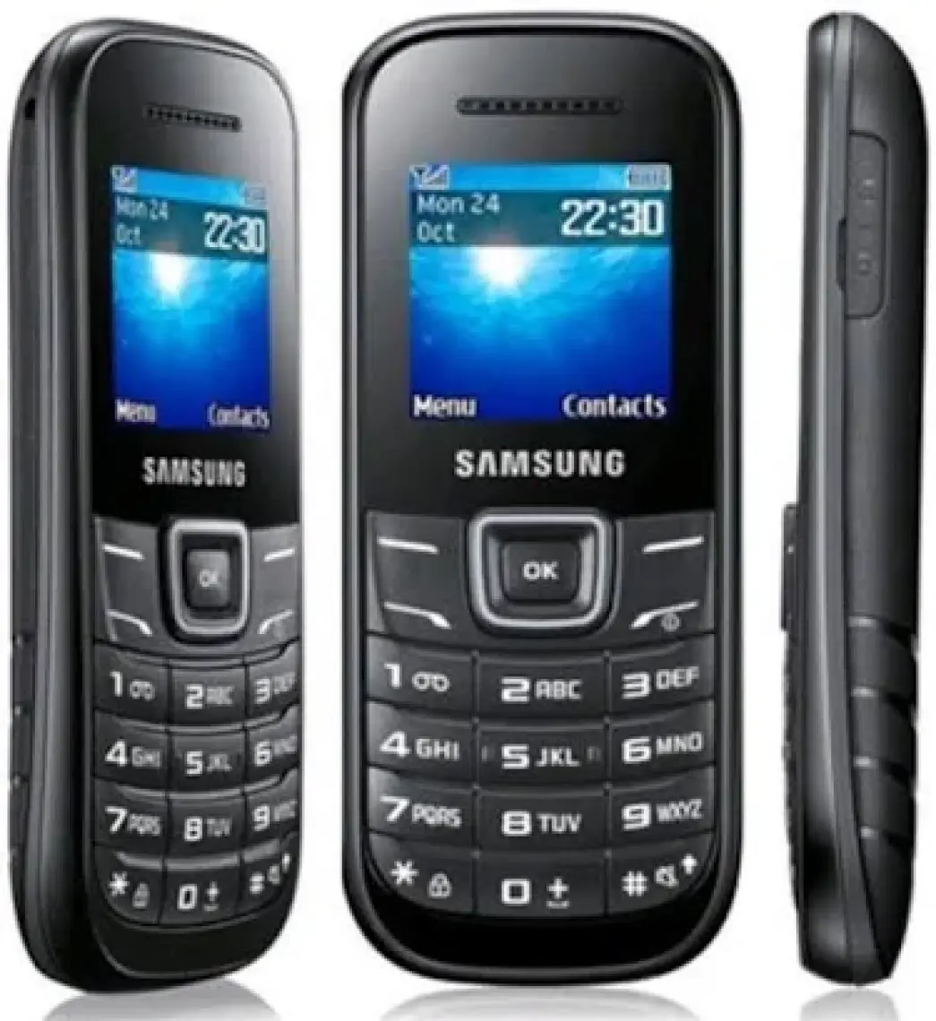 Samsung E 1205 Tuşlu Cep Telefonu Siyah