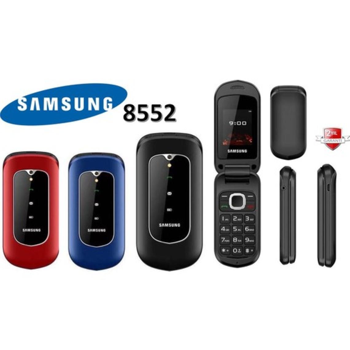 Samsung 8552 Tuşlu Telefon lacivert Kırmızı