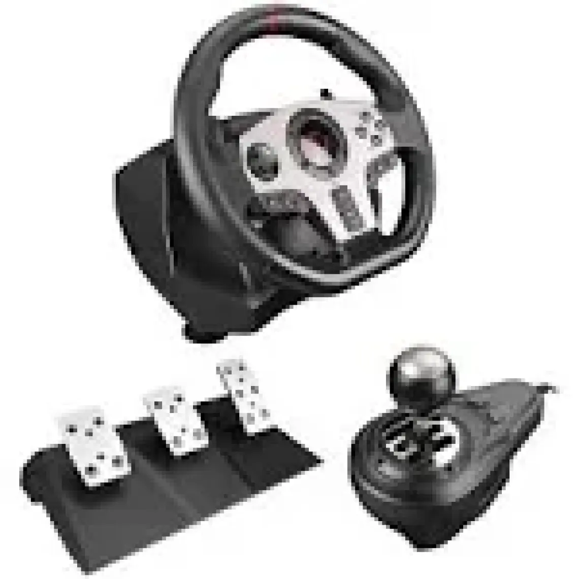 Rampage V902 Oyuncu Direksiyon Pc 3 Pedallı Oyuncu Direksiyonu  - ( Sadece Pc Uyumlu )
