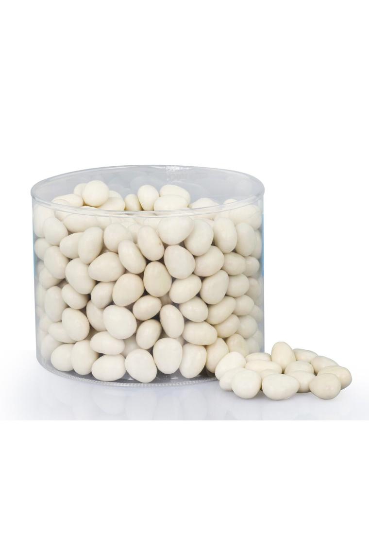 Bonbon Chipsy Beyaz Kakao Kaplı Bisküvi Draje 750 Gr. (1 PAKET)