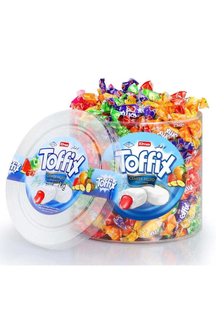 Toffix Silindir Mix Şeker 1000 Gr.(1 Kutu)